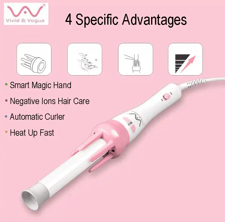 vav tourmaline ceramic automatic hair curler