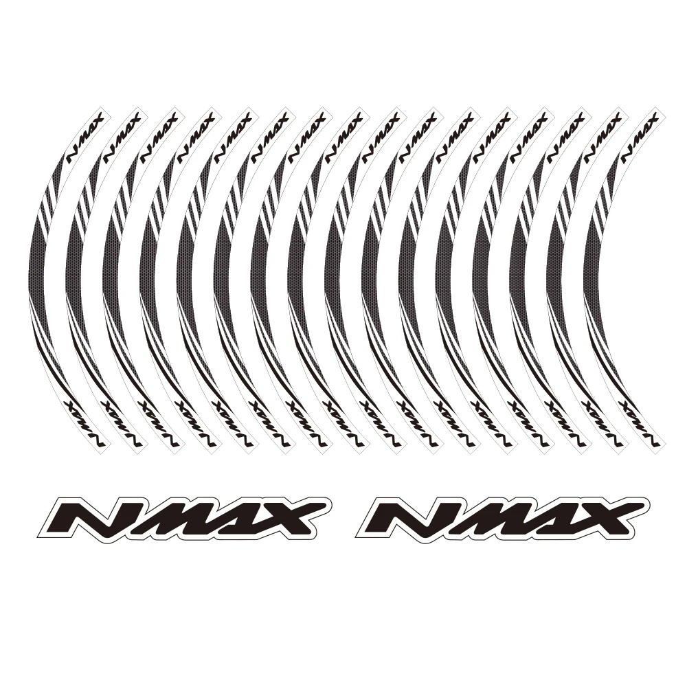 KODASKIN 2D наклейка с эмблемой обода колеса для Yamaha NMAX NMAX125 NMAX155|Наклейки на