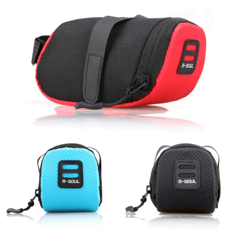 Waterproof Mini Mountain Bike Saddle Bag Pouchs Road Bicycle Back Seat Tail Rear Pouch Outdoor Cycling Seatpost Bag|Сумки и корзины
