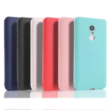 Slim 360 Protect Candy Color Soft Silicone Phone Case Cover For Xiaomi Redmi 4X Note 4X 5 Plus Note 5 Pro Note 4 4A 3S