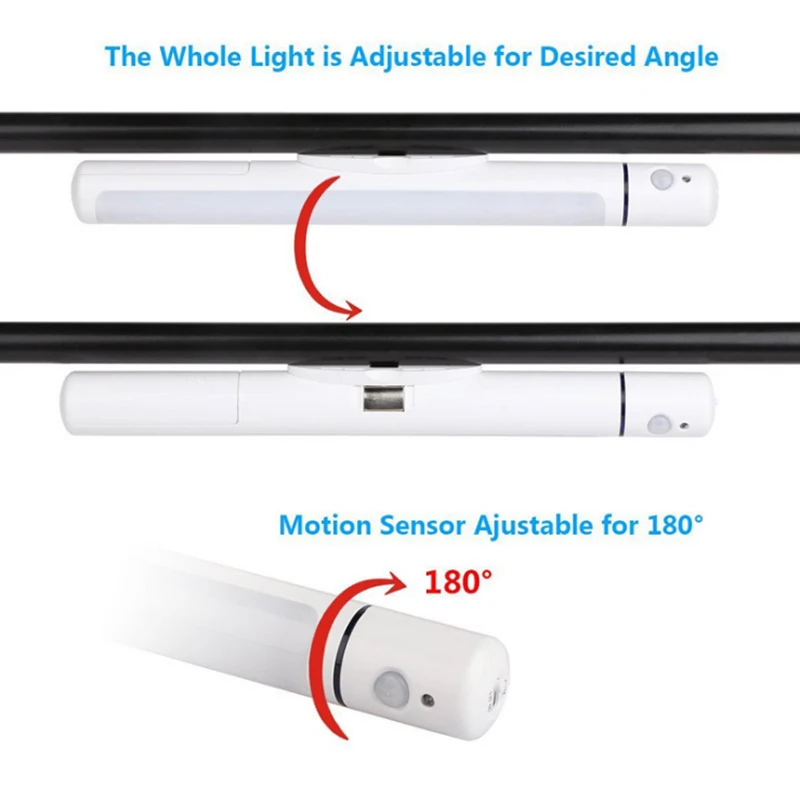 PIR датчик движения 5 СВЕТОДИОДНЫЙ ПОВОРОТНЫЙ Бар Ночной светильник светодиодный светильник для шкафа ящик шкаф трубка для кухни/спальни
