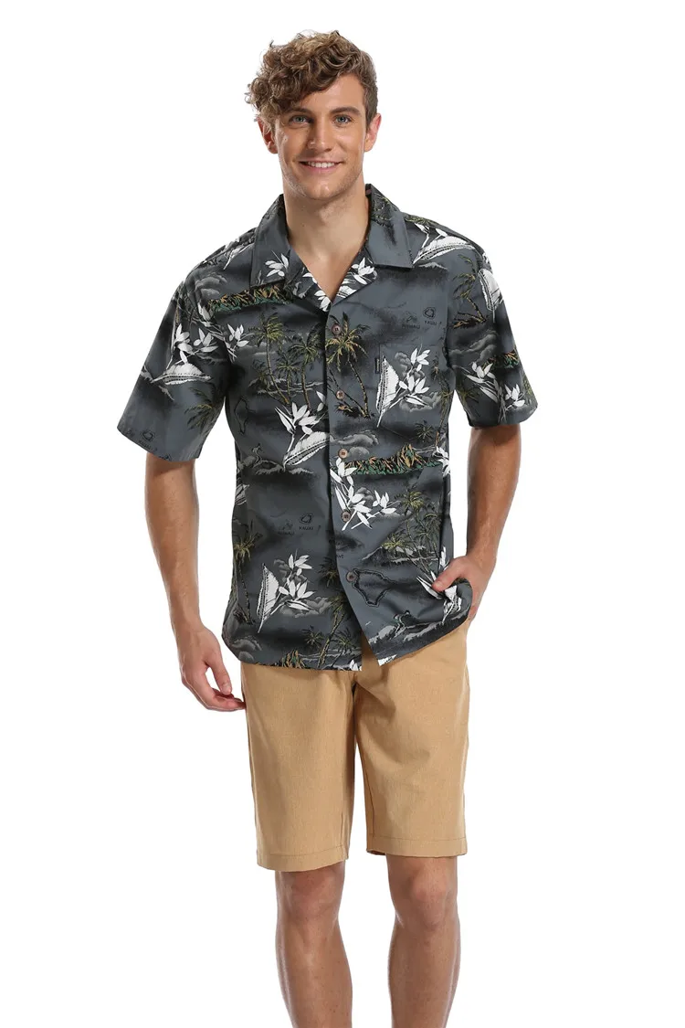 Short Sleeve Shirt|mens aloha shirts 