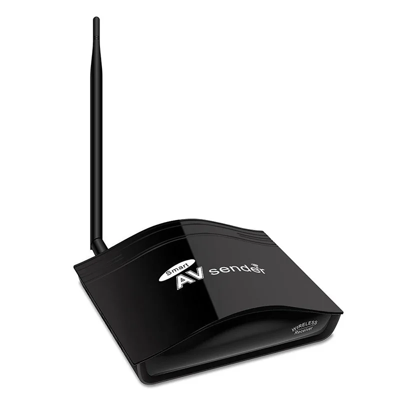 Receiver Only For PAT-266 2.4GHz STB Wireless Long Range RCA/AV Receiver TV Audio Video Sender Wireless Sharing Keycube