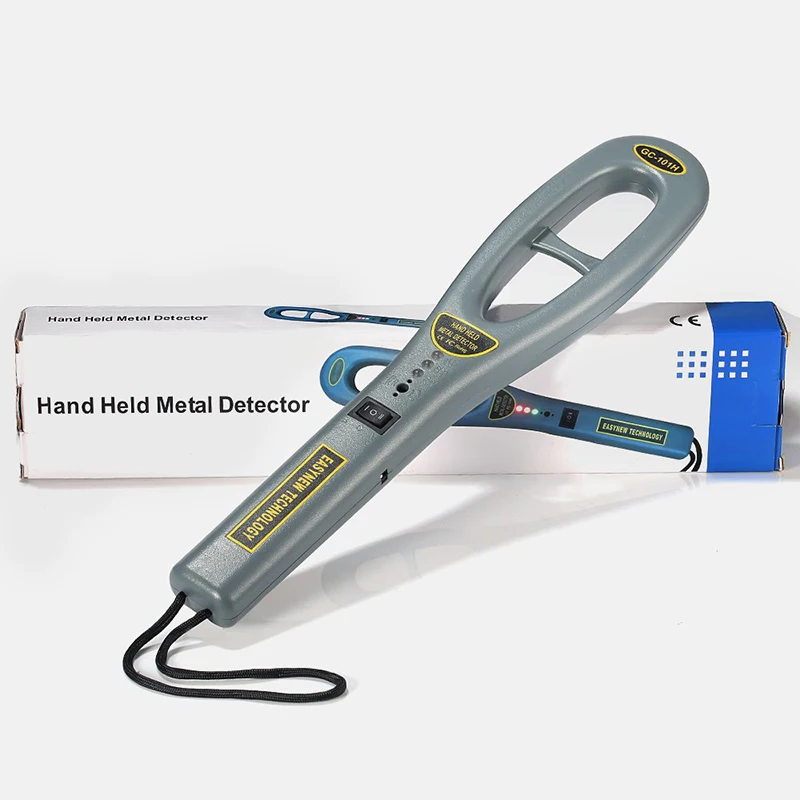 

Portable Hand Held Metal Detector Light-Weight Security Scanner Wand High Sensitivity Pinpointer JDH99