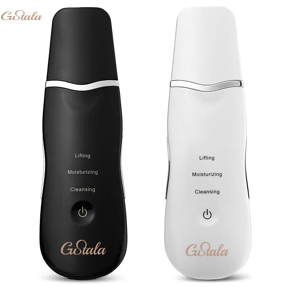 

Ultrasonic Ion Deep Cleaning Skin Scrubber Peeling Shovel Facial Pore Cleaner Blackhead Remover Face Lifting USB Rechargeable