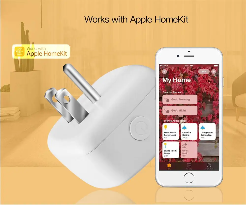 Timethinker WiFi умная розетка для Apple Homekit для Alexa Google Home ЕС США умный дом вилка Siri Голосовая дистанционная розетка адаптер