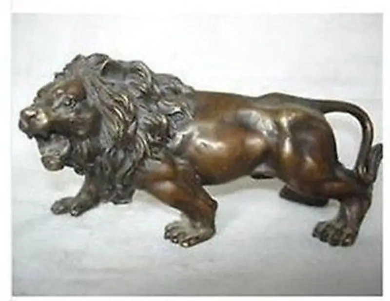 

Collectible bronze lion statue #550501