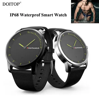 DOITOP IP68 Professional Waterproof 30M Diving Smart Watch Sports Pedometer Fitness Tracker Bluetooth Business Watch Smartwatch