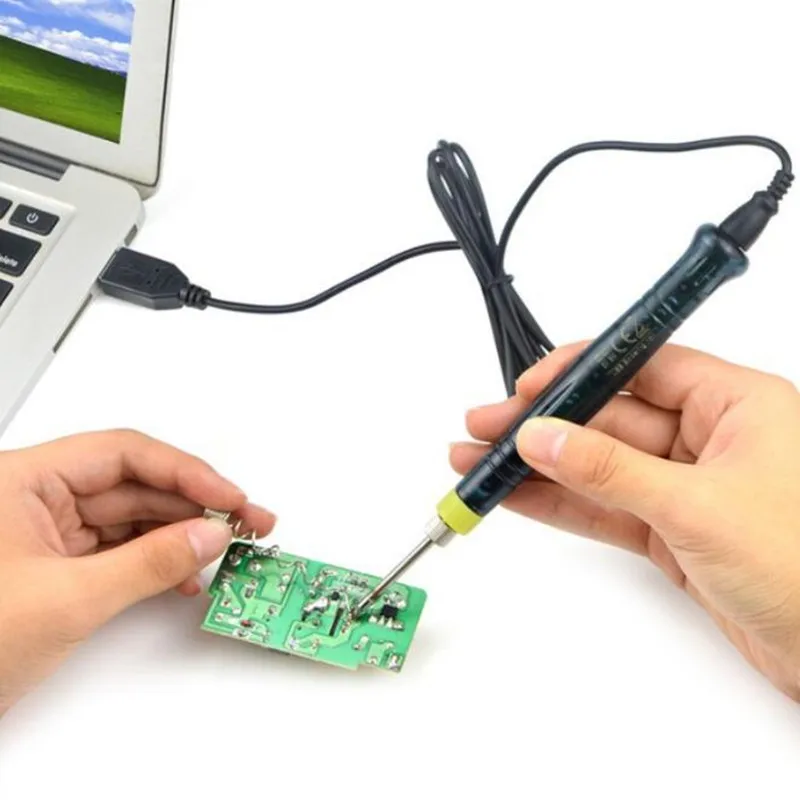 Портативный мини паяльник USB 5 В 8 Вт|Электрические паяльники| |