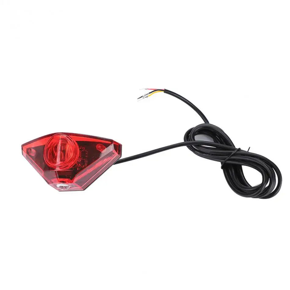 Cheap Universal Electric Bike Scooter Rear Tail Safety Light Plastic Warning Brake Lamp Suitable for Scooters etc 2