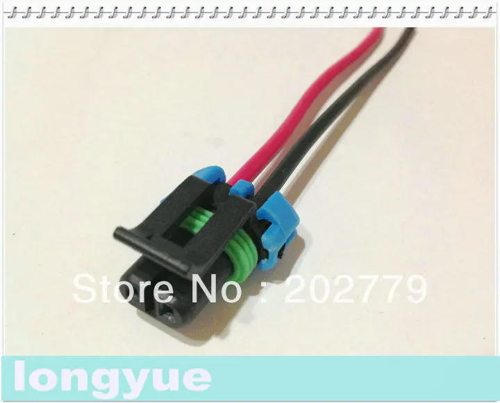 

longyue 2set s LT1 LS1 LS6 Applications Low Coolant Sensor and Washer Pump Repair Connector Pigtail 15cm wire