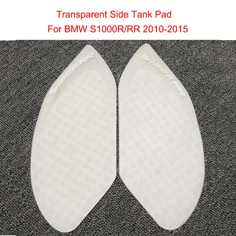 MTCLUB For BMW S1000RR Motorcycle Transparent Anti slip Tank Pad Side Gas Knee Grip Traction Pads BMW S1000RRR 2010-2015 (1)