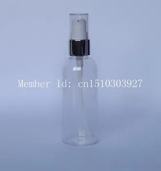 

100ML anodized aluminum pet plastic bottle,empty refillable bottle, lotion pump emulsion bottles