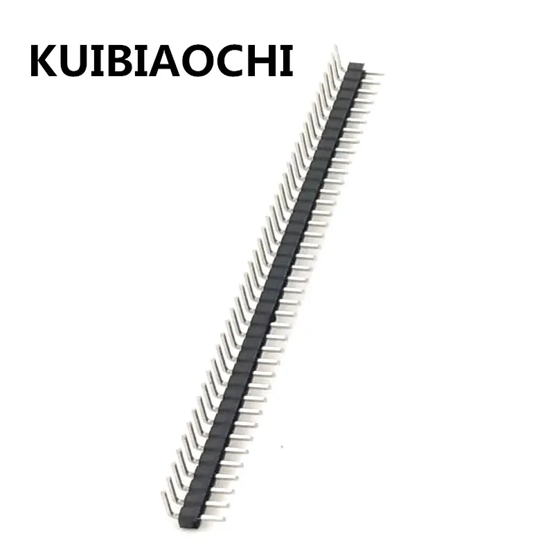 

20pcs/LOT 2mm 40 Pin Male Single Row Pin Header Strip pin header angle 1*40pin