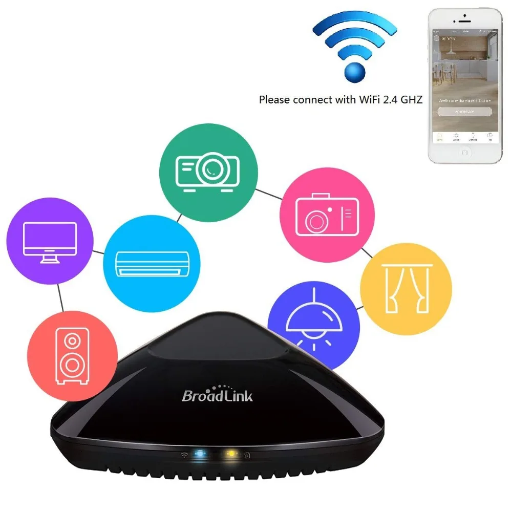 Универсальный контроллер Broadlink RM Pro + RM33 mini3 WiFi для iOS Android работает с Alexa