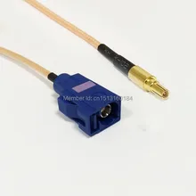 Удлинительный кабель для модема CRC9 в FAKRA разъем RG316 коаксиальный кабель косичка 15 см 6"