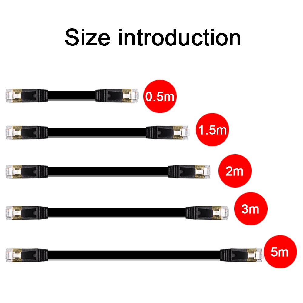 Ethernet кабель RJ45 Cat7 Lan Плоский UTP сетевой для совместимый патч корд модема
