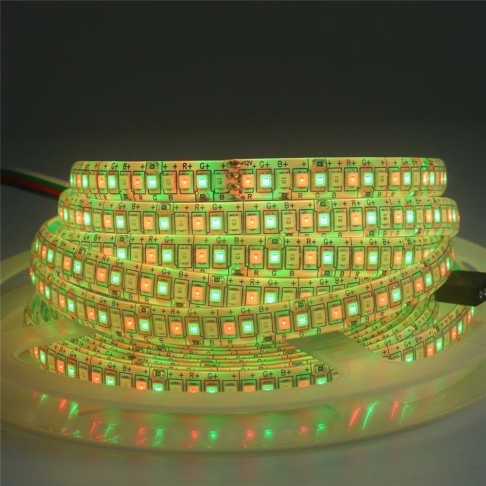 5 м Светодиодная лента 2835 SMD DC 12 В 234/240 светодиодов/м 1200 светодиодов