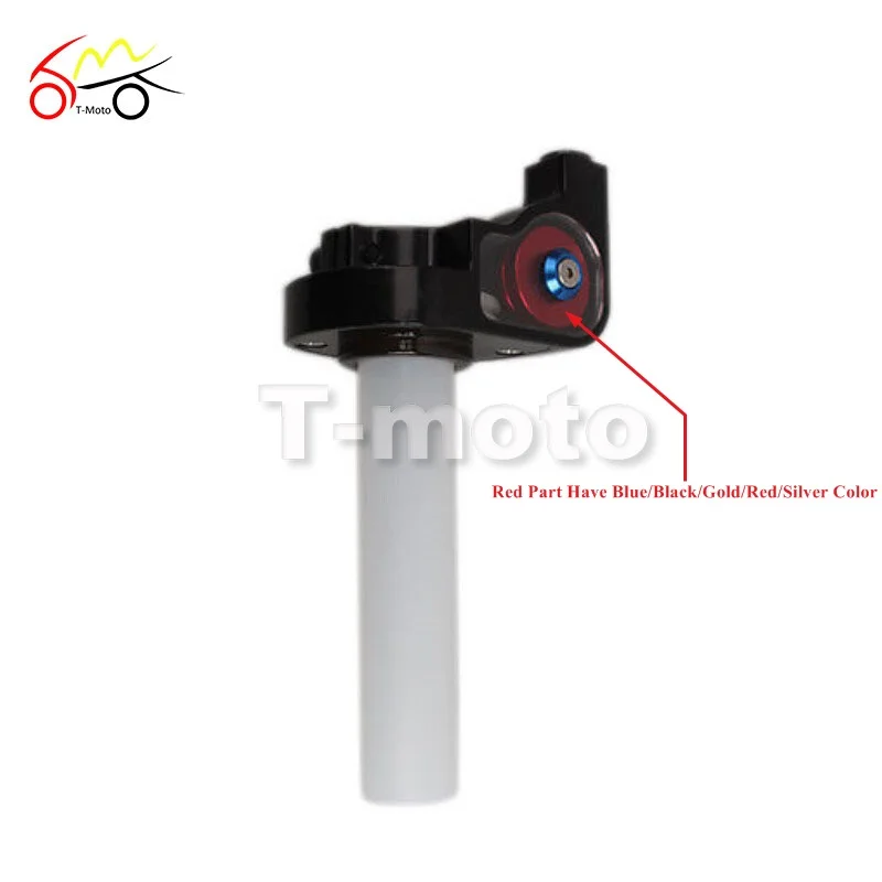 

Motorcycle Grips Aluminum Throttle Grips Throttle Settle Twist Gas throttle Grips For 7/8'' Bars ATV Dirt Pit Bike Turn Throttle