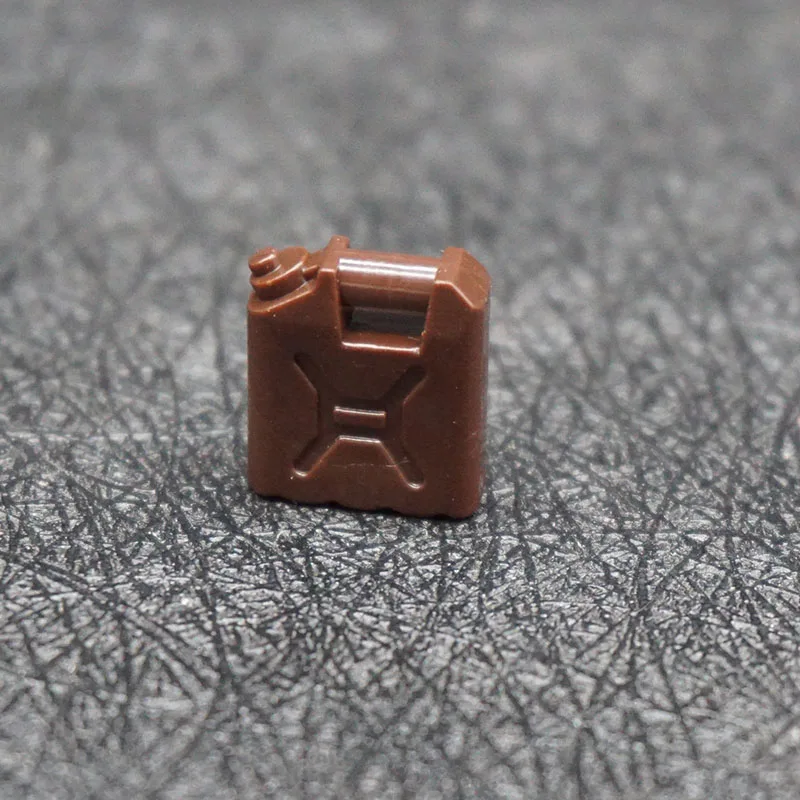 5 шт./лот военные строительные блоки MOC масляный барабан топливная бочка