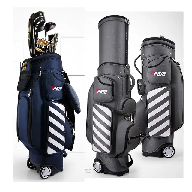Pgm Retractable Golf Bag With Wheel 2017 New Patent Designed Pgm Retractable Golf Bag With Wheel 2017 New Patent Designed Travelling Aviation