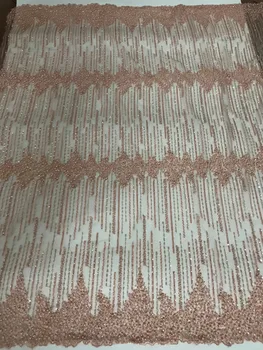 

nice looking feather embroidery tulle mesh lace fabric yaking-10.1904 with good quality for party dress