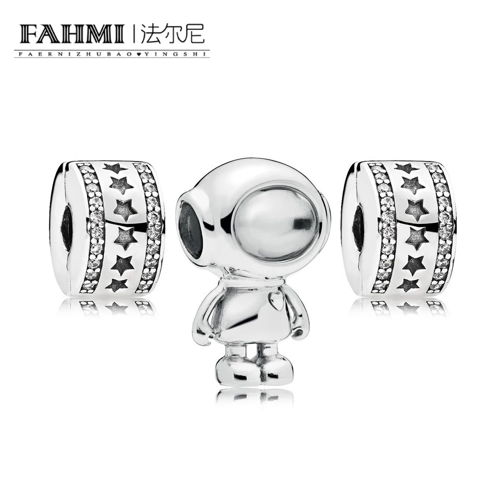 

FAHMI 100% 925 Sterling Silver New 1:1 RAU0535 Cosmo Charm Pack set Original Jewelry Christmas Gifts Recommended