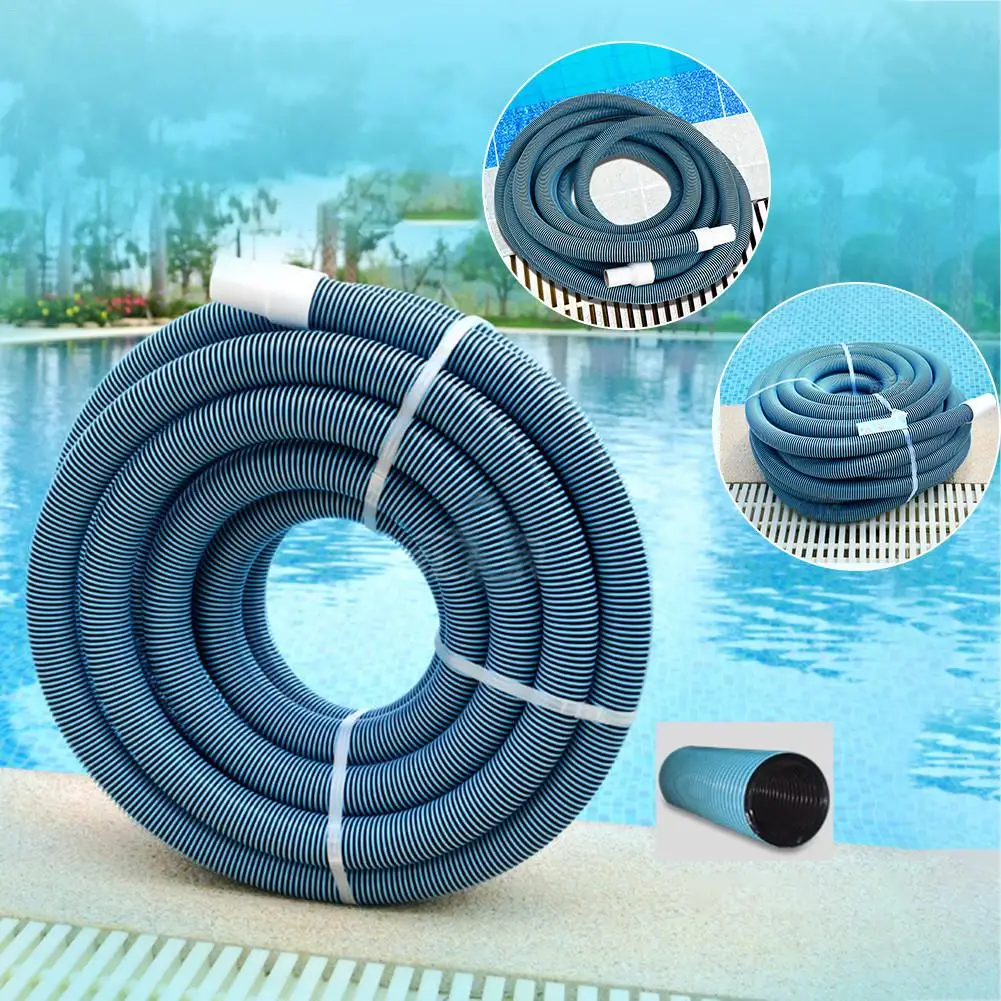 Сверхмощный вакуумный шланг для бассейна с поворотной манжетой для бассейна аксессуары для очистки вакуумного шланга