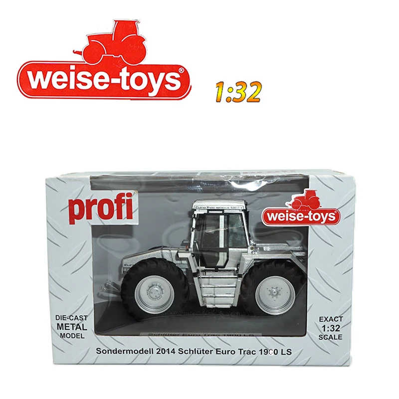 

Weise-Toys Silver 2014 Schluter Euro Trac 1900 LS 1:32 Diecast Metal Model Gift
