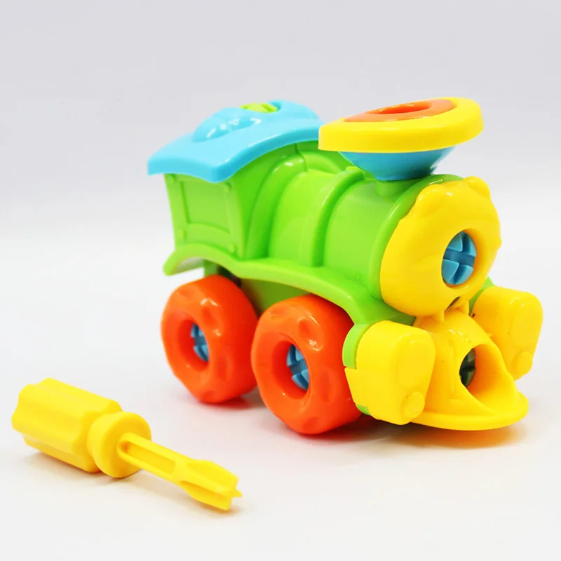 

Early Learning Education DIY Screw Nut Group Installed Plastic 3d Puzzle Disassembly Motorcycle Kids Toys for Children Toys