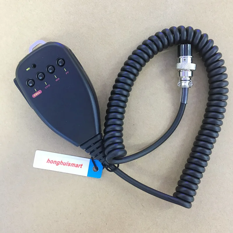 

honghuismart Handfree Speaker Mic 8 pins for Kenwood TM231 TM411A TM221A TM321A TM421A TM521A TM231A TM331A etc car mobile radio