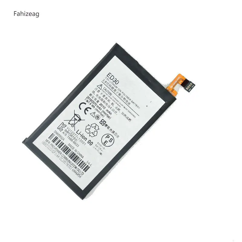 Fahizeag ED30 Замена батареи для MOTOROLA Moto G G2 XT1028 XT1032 XT1033 XT1034 2010 mAh | Мобильные телефоны и