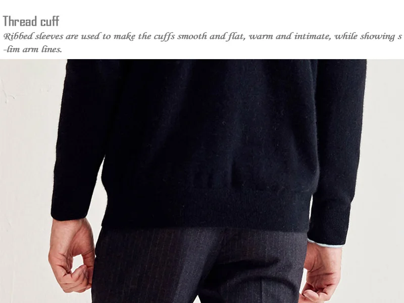 ZHILI для мужчин's демисезонный Кардиган кашемировый свитер