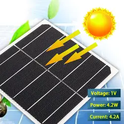 Солнечная панель экологический телефон зарядное устройство 170*170 мм DIY ETFE 170*170 мм Питание солнечное зарядное устройство домашнее улучшение