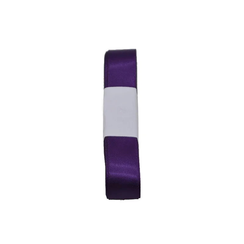 5 метров хорошая текстура атласная упаковочная лента Материал DIY ремесло для подарочных коробок на свадебную вечеринку упаковка товары для украшения дома - Цвет: dark purple