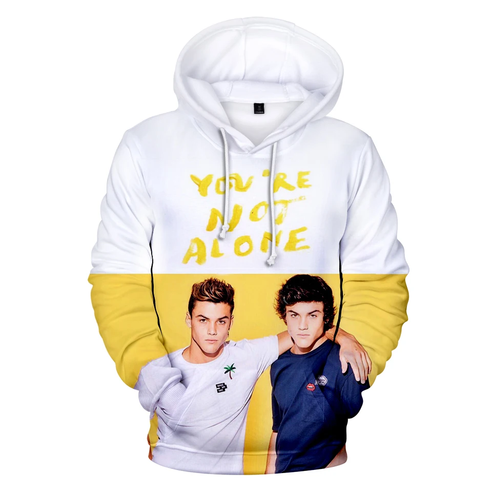 Frdum Tommy Dolan Twins Idol 3D модные толстовки Harajuku для женщин поклонников хип хоп в западном