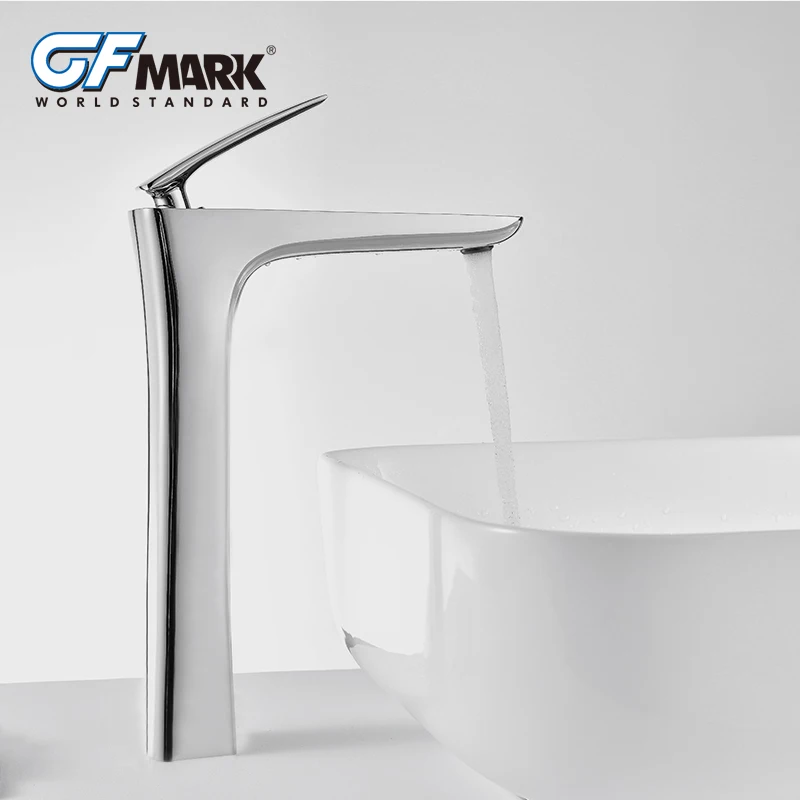 GFmark высококачественный кран современный латунный Смеситель для раковины краны
