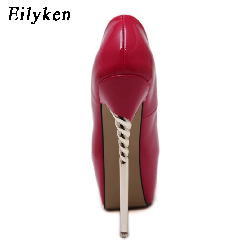 Eilyken 2019 New Spring Woman Pumps shoes Sexy Extreme High heels Wedding shoes Patent Leather Party shoes size 34-40