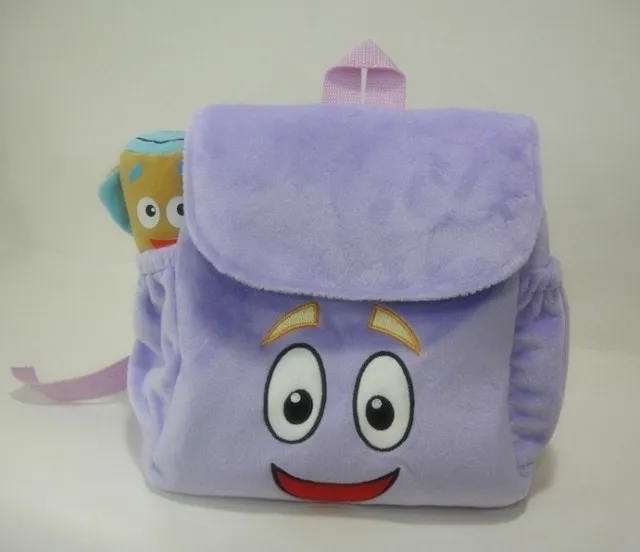 dora backpack the Explorer Plush Backpack Child PRE School Bag Toddler