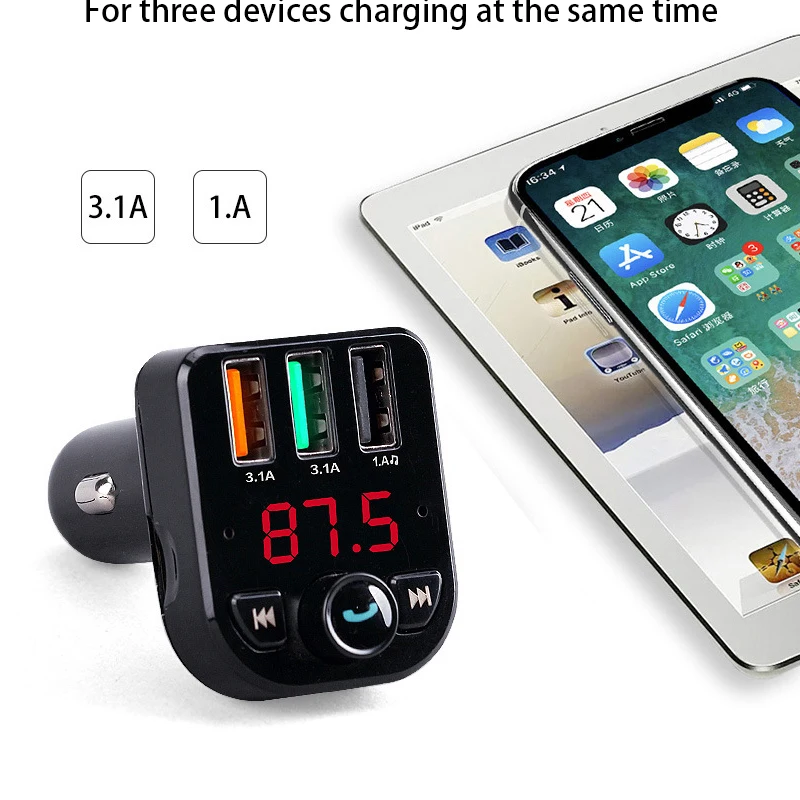 شاحن سيارة ل الهاتف المحمول البسيطة USB اللوحي GPS 3.1A سريع شاحن سيارة-شاحن المزدوج USB سيارة مهايئ شاحن الهاتف سيارة ولاعة CE