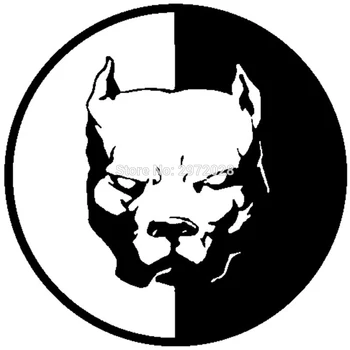 

10 x New Design Funny Pitbull Super Dog Car Creative Decorative Auto Decal Cartoon Car Reflective Car Body Decal Pattern Vinyl