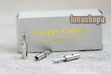 Copper Colour CC rhodium Plated Audio Speaker Banana Adapter