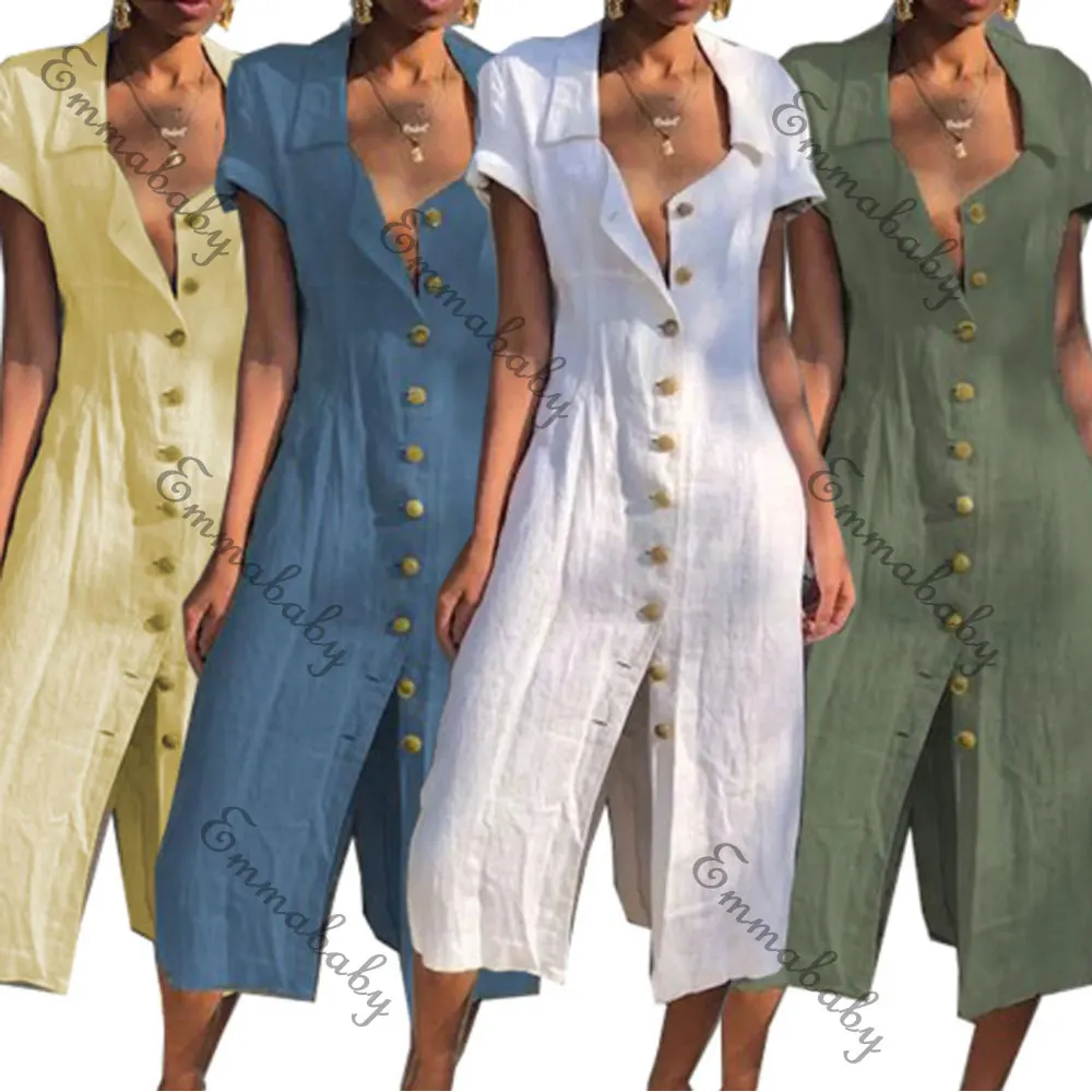 summer linen shift dresses