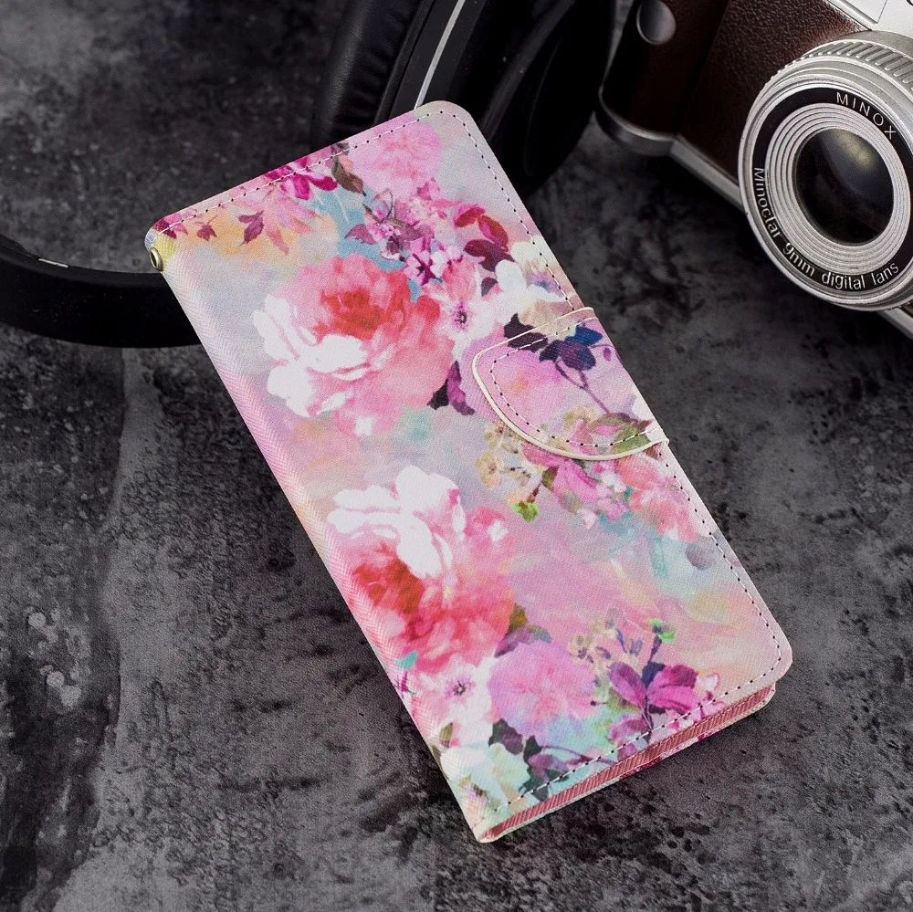 Для sony Xperia XZ2 чехол для Coque компактный мобильного телефона кожаный кошелек
