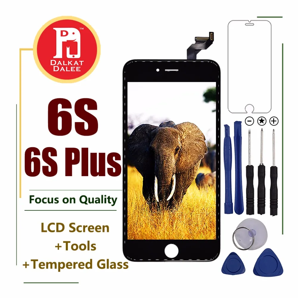 

No.1 AAA LCD For iPhone 6S 6S Plus Display Touch Screen With Digitizer Replacement Assembly Repair Parts + Tools Kit + Protector