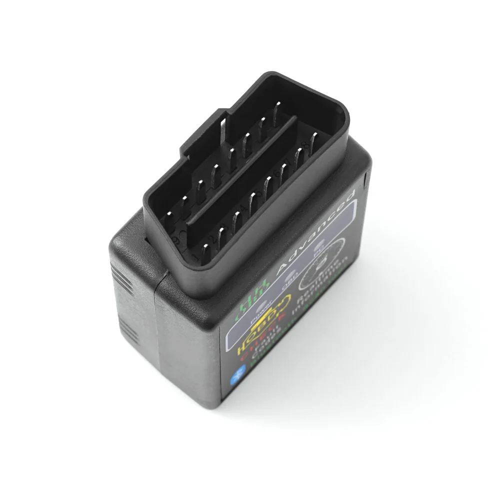 HH OBD расширенный мини ELM327 v2.1 черный Bluetooth OBD2 автомобильный беспроводной адаптер сканер инструмент Bluetooth ELM327 HH OBD интерфейс