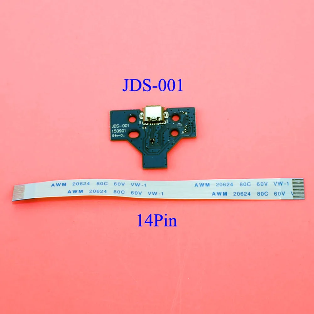 10 шт. 12Pin USB JDS 011/030/040 разъем светодиодный зарядное устройство PCB плата для Playstation 4