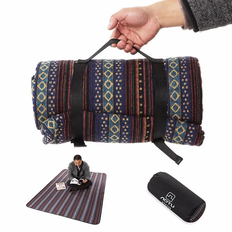 Outdoor Waterproof Camping Mat Nature hike Sleeping Pad Picnic Blanket