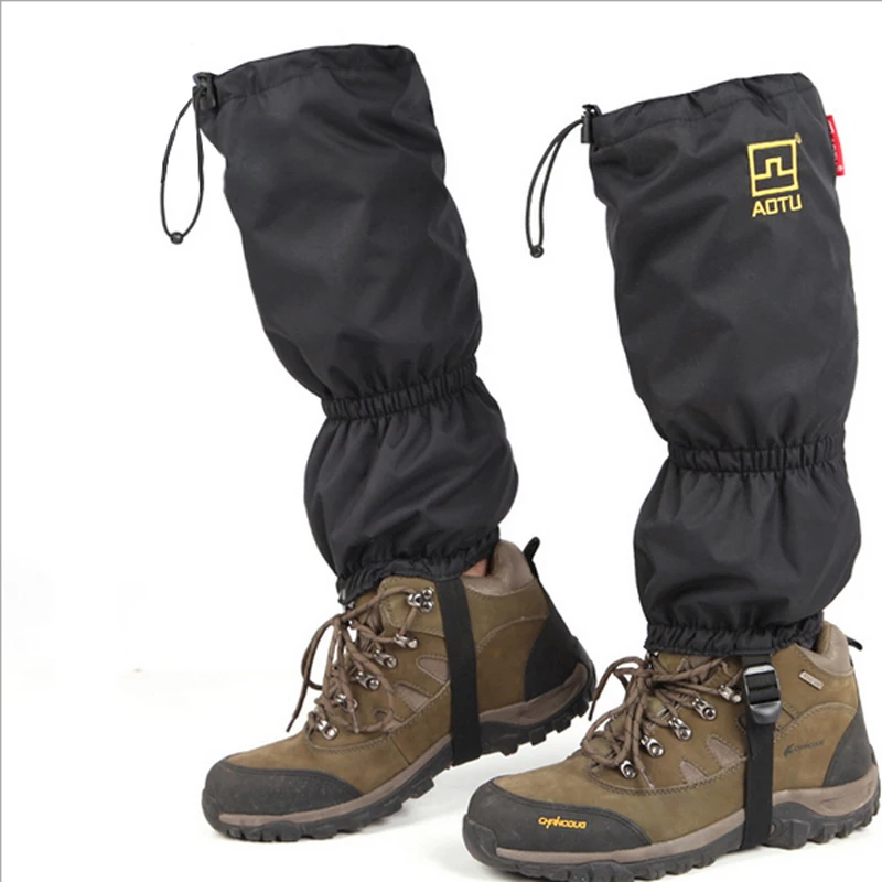 1Pair Leg warmers Leg Hiking Gaiters Wearable Waterproof winter Outdoor