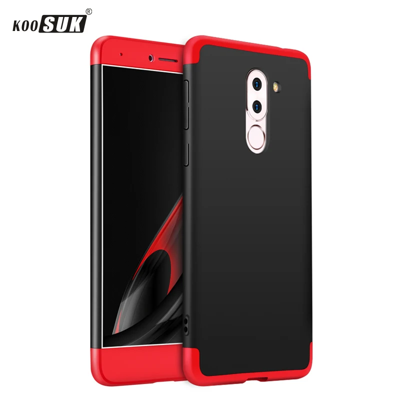 

For Huawei Honor 6x Case KOOSUK 360Anti-Knock Smooth Hard Plastic Protective Phone Case for Huawei Honor 6x